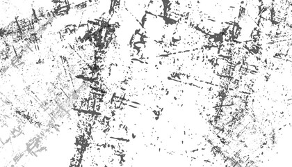 Grunge texture splash paint black and white color background