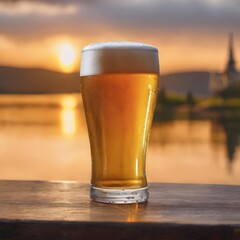 Fresh Beer Background Very Cool