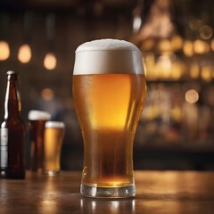 Fresh Beer Background Very Cool