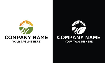 Creative agriculture logo Vector and Template