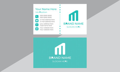 A vector template elegant luxury Modern Creative & Clean business card set to print with vector & illustration. 
