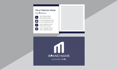 A vector template elegant luxury Modern Creative & Clean business card set to print with vector & illustration. 
