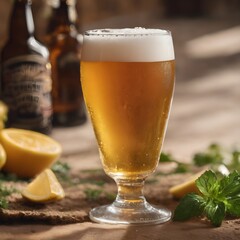 Fresh Beer Background Very Cool