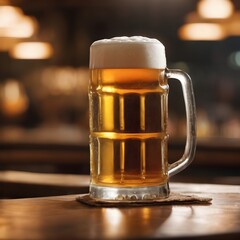 Fresh Beer Background Very Cool