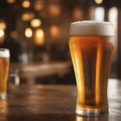 Fresh Beer Background Very Cool