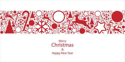 Christmas background. Christmas pattern. Christmas decoration. winter holiday. Greeting card, poster, banner