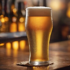 Fresh Beer Background Very Cool