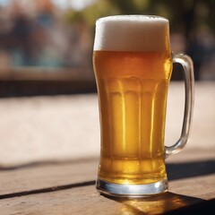Fresh Beer Background Very Cool