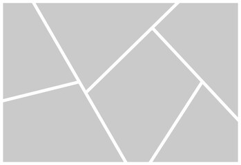 Pictures or photos frame collage and digital photo wall template