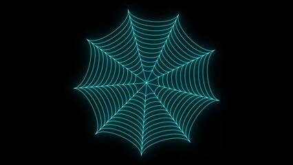 Altweibersommer, mit Tau bedecktes Spinnennetz im Morgenlicht, Herbst