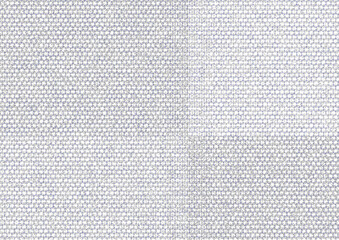Hexagonal pattern with double blue and white cell border, adjacent lines filling the interior of hexagons on a white background. - 676374513