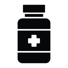 Medicine icon design, illustration design