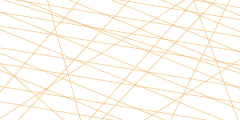 Abstract luxury gold geometric random chaotic lines with many squares and triangles shape on white background.	