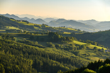 Landschaftsbild Voralpenland Niederösterreich