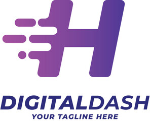 H Dash Logo