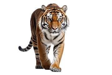 Majestic Tiger on Transparent Background, PNG, Generative Ai