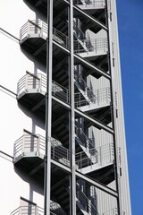 Fire escape stairs - external evacuation route