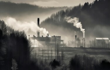 POLLUTION - obrazy, fototapety, plakaty