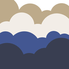 heart shaped clouds