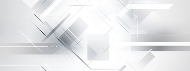 Fototapeta premium white abstract technology background modern design