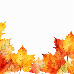 Naklejka na ściany i meble Beautiful Autumn leaves and background HD 8K wallpaper Stock Photographic Image