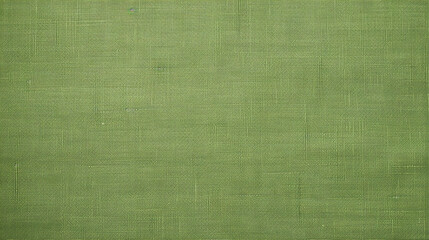 Fototapeta premium Green Linen Texture Background, Ideal for Cloth-related Designs.
