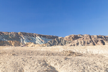 Colorful rock formations at Death Valley National Park, California