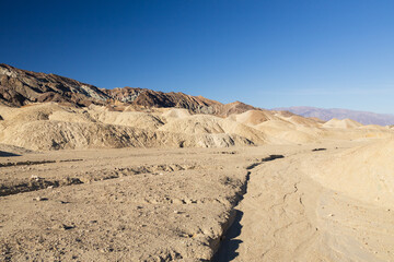Colorful rock formations at Death Valley National Park, California