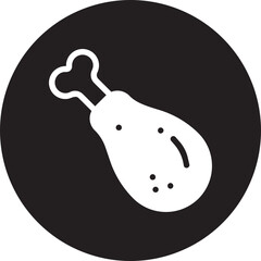 chicken gradient icon