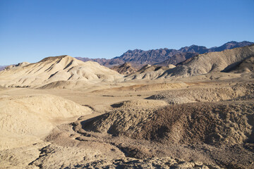 Colorful rock formations at Death Valley National Park, California