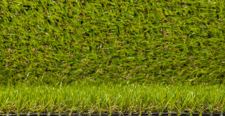 Artificial green grass closeup artificial green turf