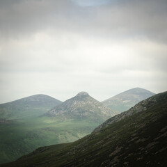 Doan Mountain in the Mourne Mountains in County Down in Northern Ireland