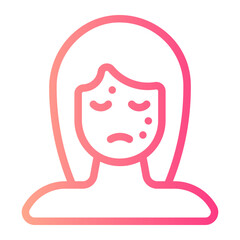 acne gradient icon