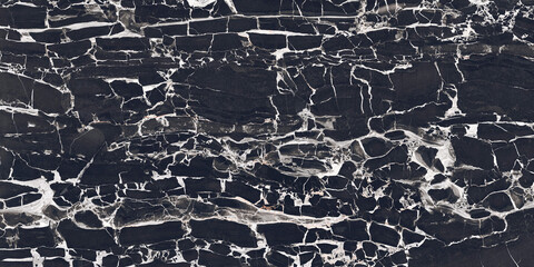 Black Marble texture background with high resolution, Italian marble slab, The texture of limestone