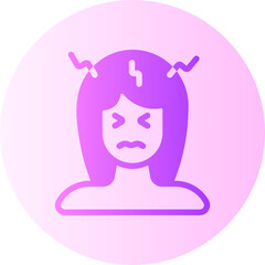 headache gradient icon
