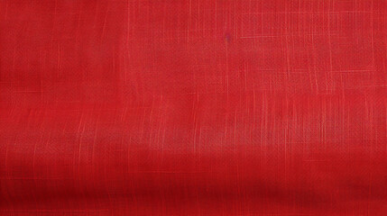 Red Linen Texture Background, Ideal for Cloth-related Designs.