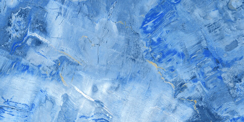Blue Ceramic digital tiles design for modern interior. The texture of limestone. High Resolution