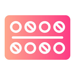pill gradient icon