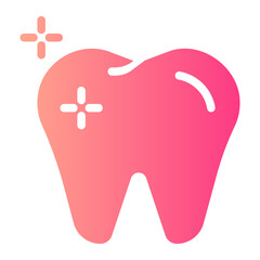 tooth gradient icon