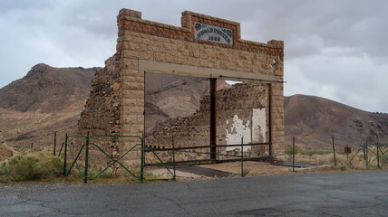 The Rhyolite Nevada Ghost Town