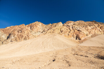 Fototapeta na wymiar Colorful rock formations at Death Valley National Park, California, USA