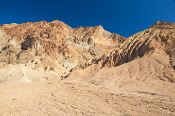 Fototapeta na wymiar Colorful rock formations at Death Valley National Park, California, USA