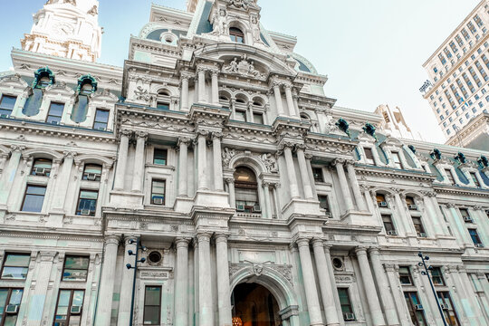 City hall in downtown Philadelphia