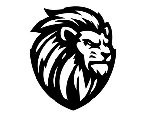 abstract; animal; defense; design; emblem; head; heraldic; king; lion; lion head; lion logo; logo; logotype; mascot; power; pride; silhouette; strenght; style; tattoo; wild; abstract; animal; defense;