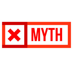 Myth Logo concept on a Transparent Background
