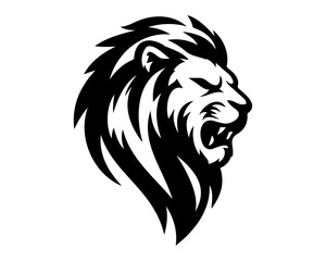 abstract; animal; defense; design; emblem; head; heraldic; king; lion; lion head; lion logo; logo; logotype; mascot; power; pride; silhouette; strenght; style; tattoo; wild; abstract; animal; defense;