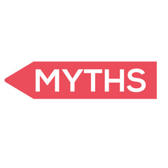 Fototapeta premium Myth Logo concept on a Transparent Background 