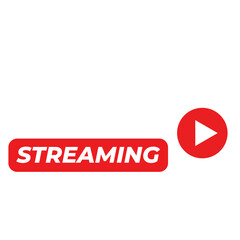 Live Streaming Logo Design on a Transparent Background