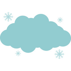 Winter Cloud Icon