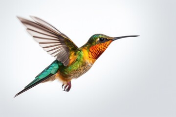 hummingbird in flight